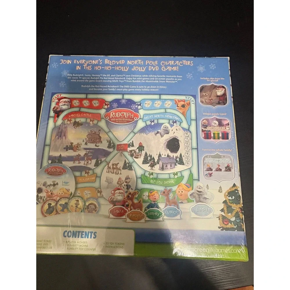 Rudolph The Red Nosed Reindeer The DVD Game Holiday Family New Christmas Sealed